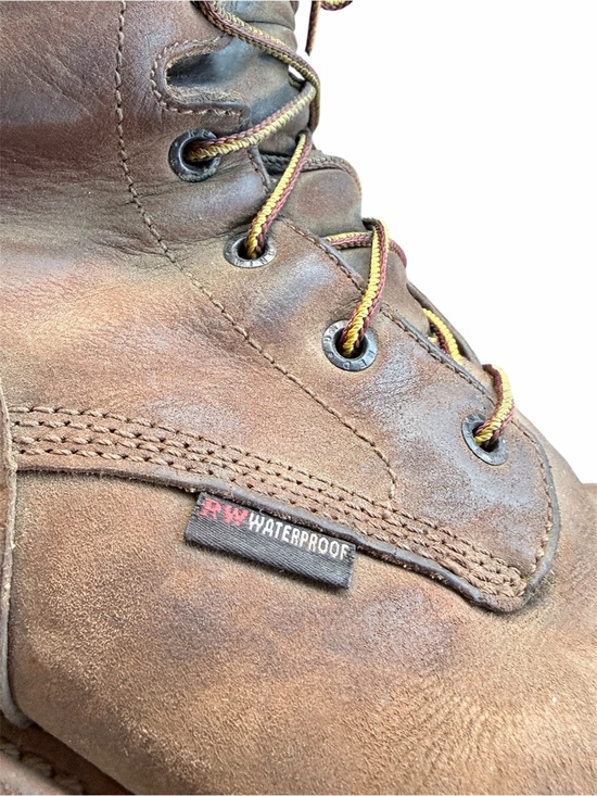 Red Wing Loggermax Work Boots 4420 Mens Size 12D Brown Leather Steel Toe main image 4